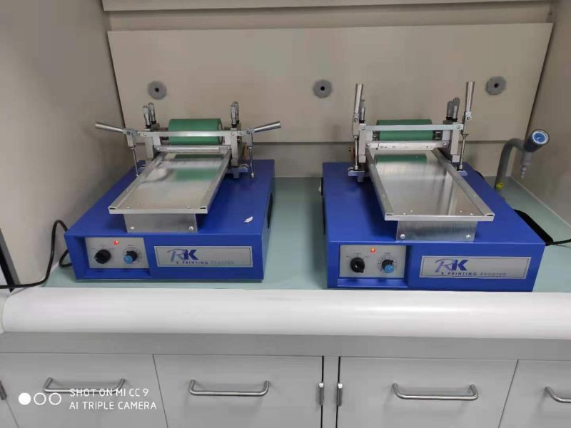 印刷廠使用RK涂布機(jī)進(jìn)行膠印和凹印實驗